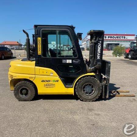 2015 Hyundai 40D-9A Diesel Forklift - 123Forklift