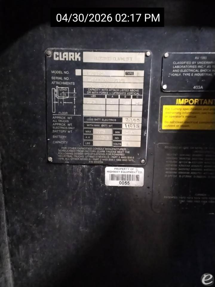 1994 Clark ESMII-20