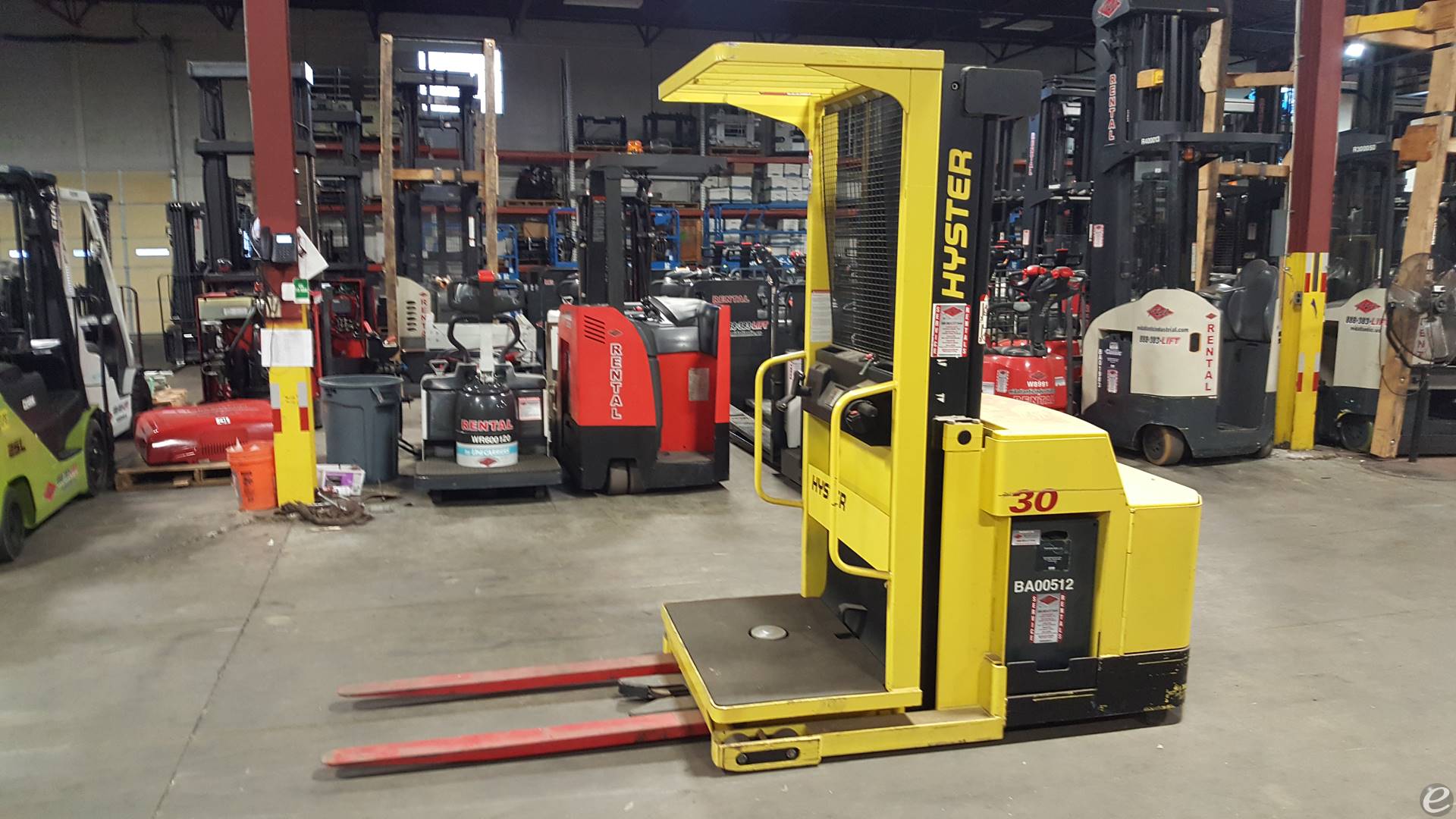 1998 Hyster R30ES Electric Order Pi...