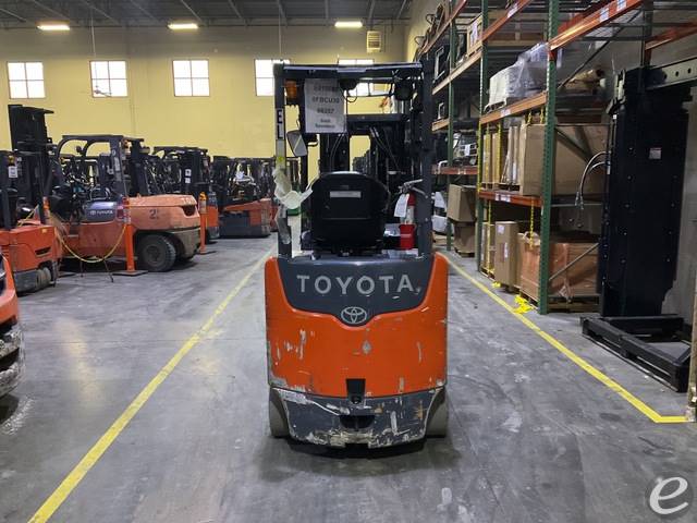 2017 Toyota 8FBCU30 Electric 4 Wheel Forklift - 123Forklift