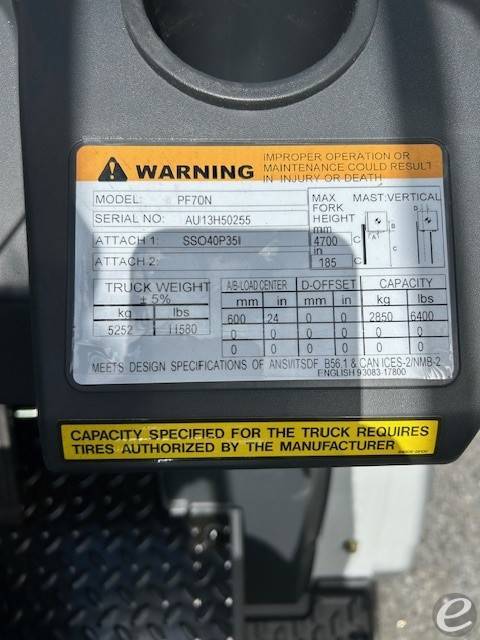 2025 Unicarriers PF70N