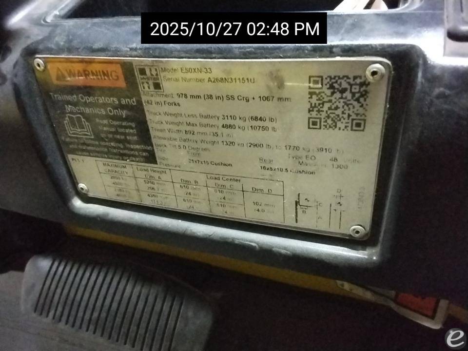 2020 Hyster E50XN