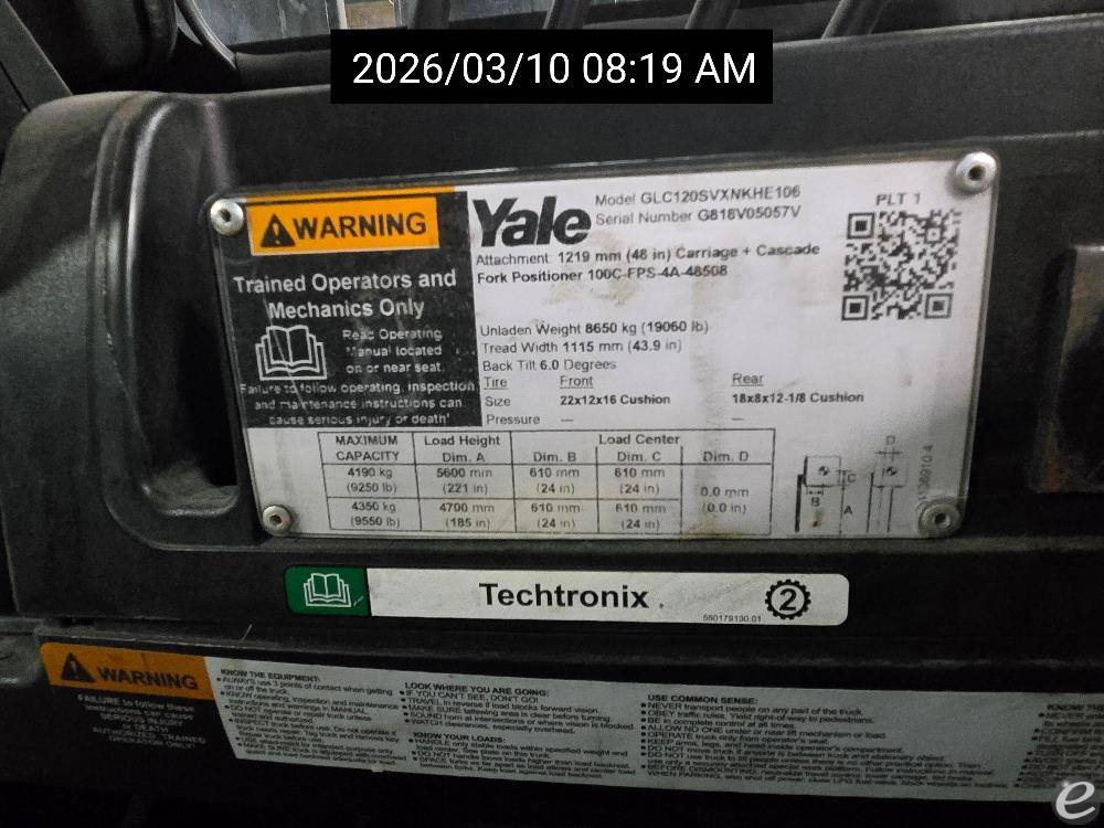 2021 Yale GC120SVX