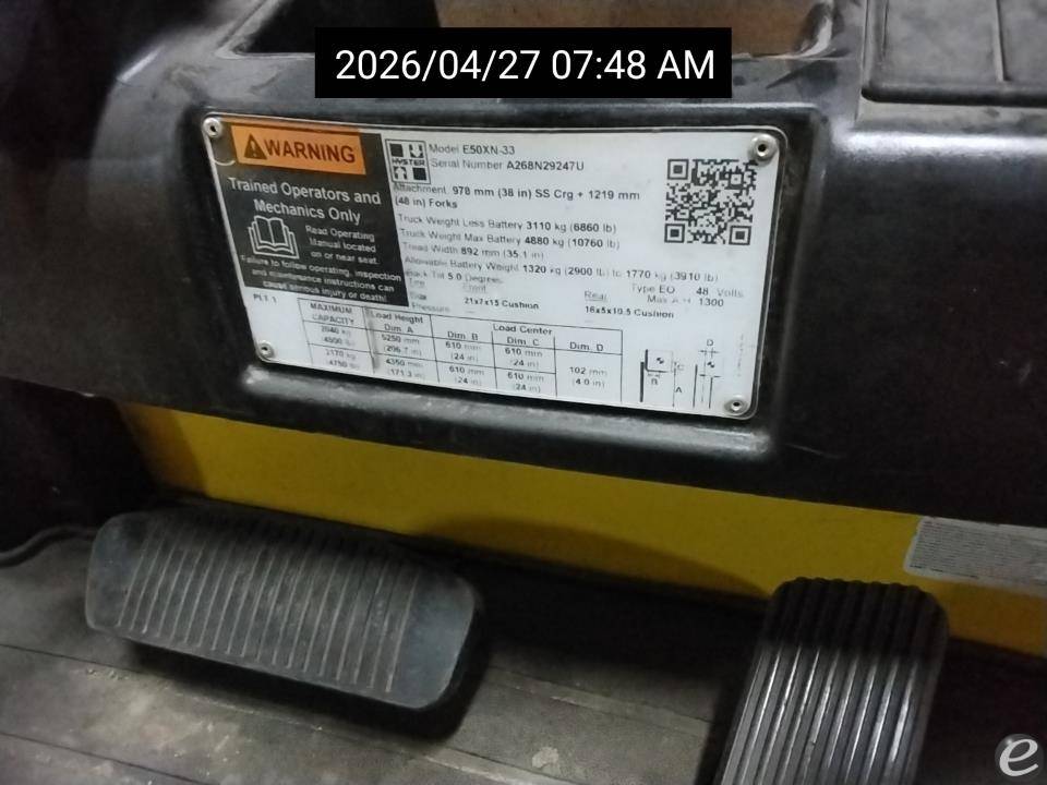 2020 Hyster E50XN