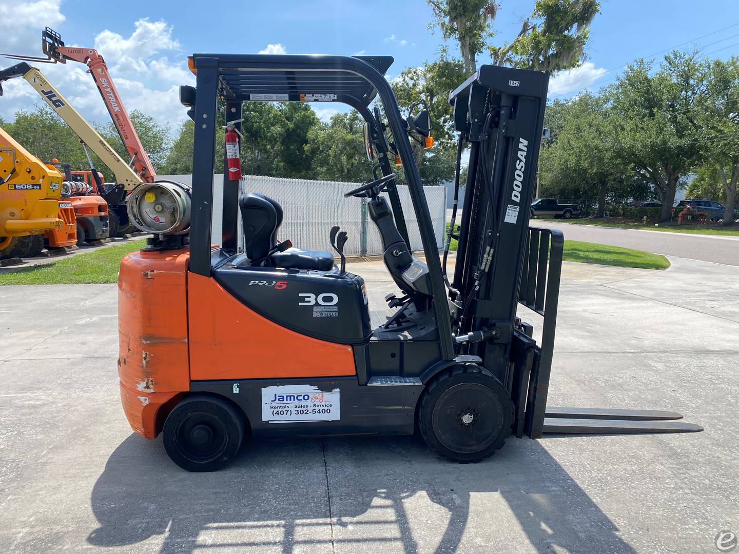 2016 Doosan GC30P-5 LP Gas Forklift - 123Forklift