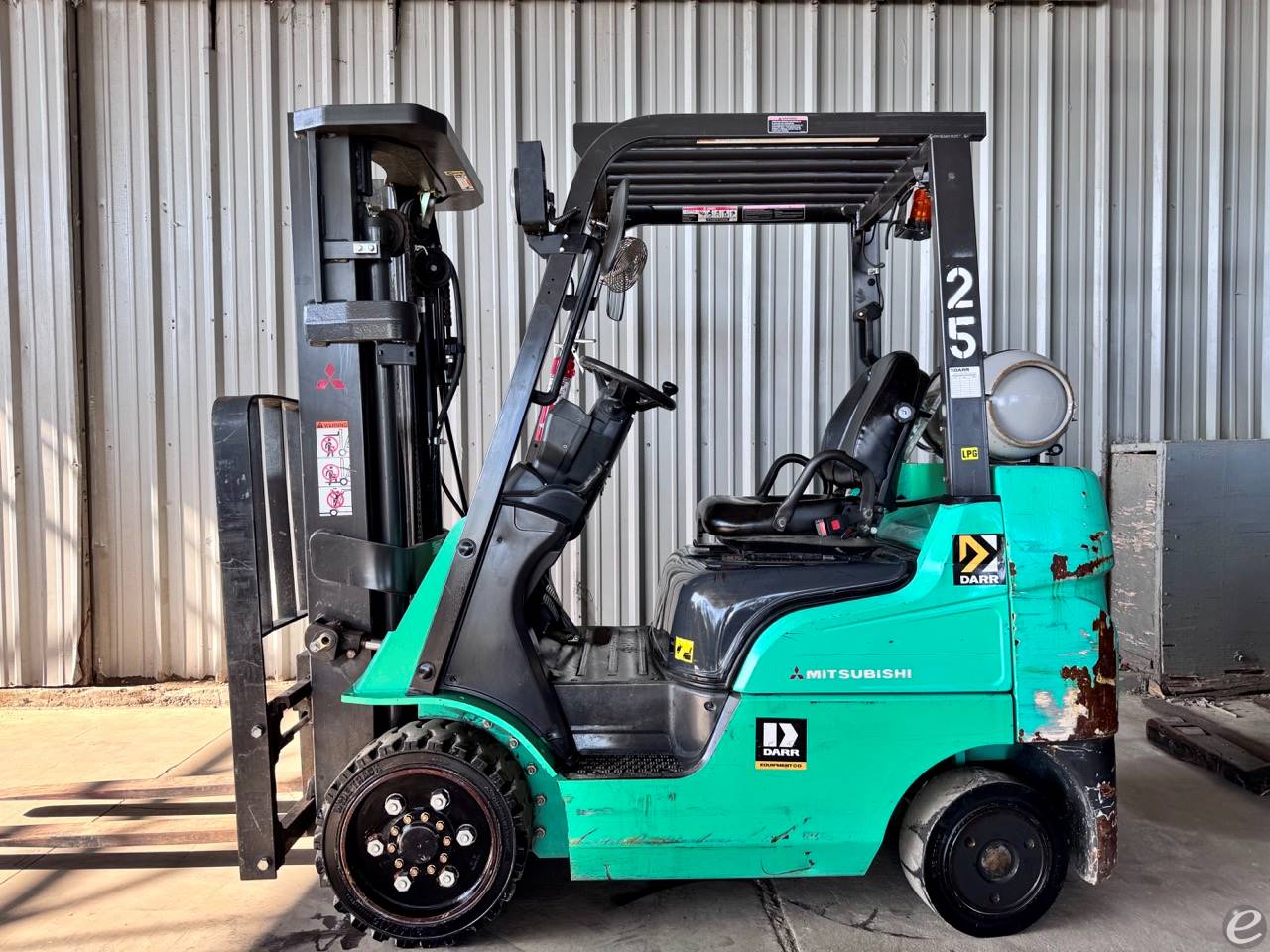 2015 Mitsubishi FGC25N LP Gas Forklift - 123Forklift