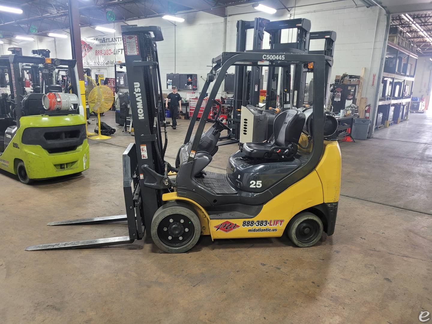 2019 Komatsu FG25ST-16 LP Gas Forkl...