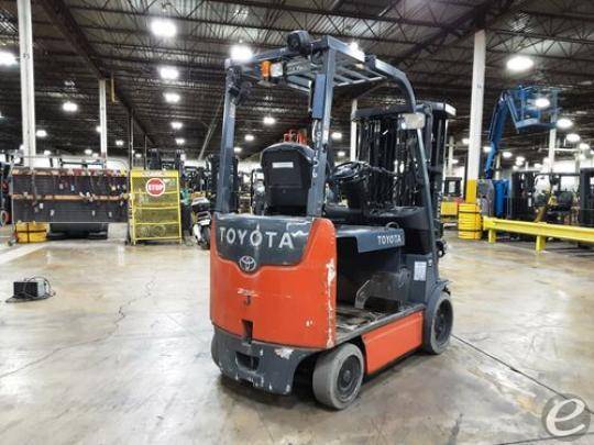 2017 Toyota 8FBCHU25 Electric Forklift - 123Forklift
