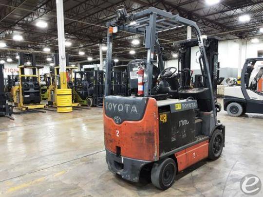 2017 Toyota 8FBCHU25 Electric Forklift - 123Forklift
