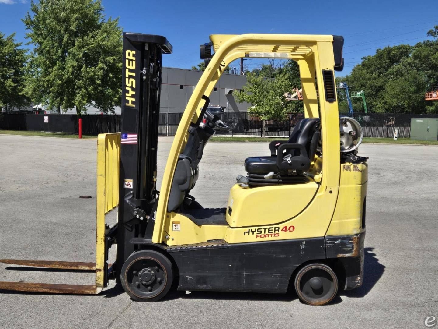 2017 Hyster S40FTS LP Gas Forklift