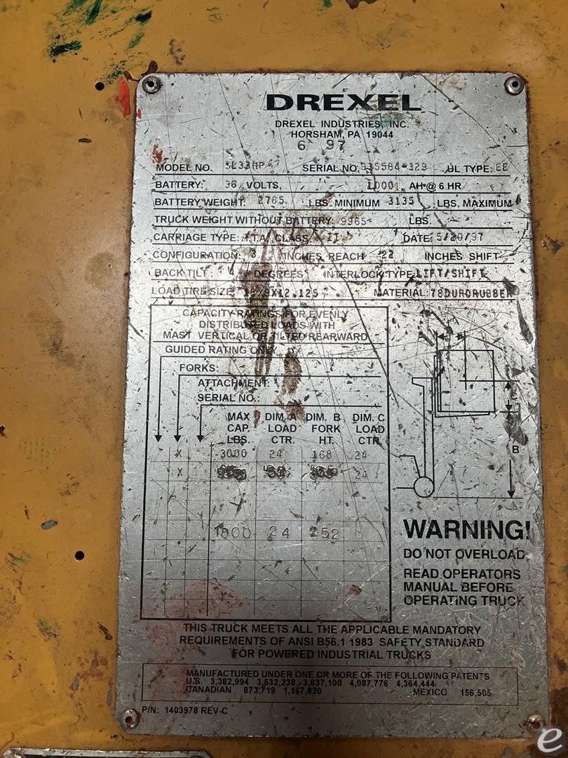 1997 Drexel SL33HP