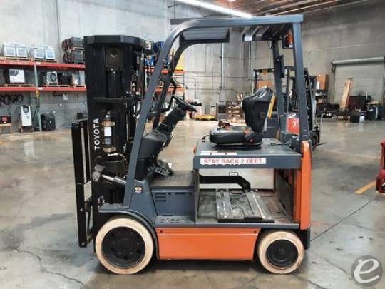 2018 Toyota 8FBCHU25 Electric Forklift - 123Forklift