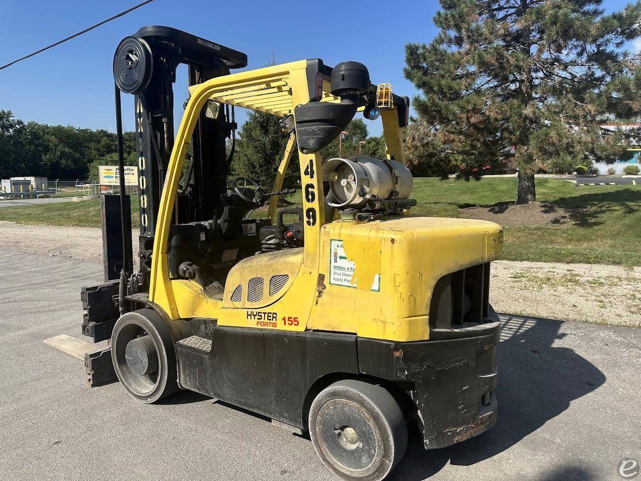2012 Hyster S155FT LP Gas Forklift - 123Forklift