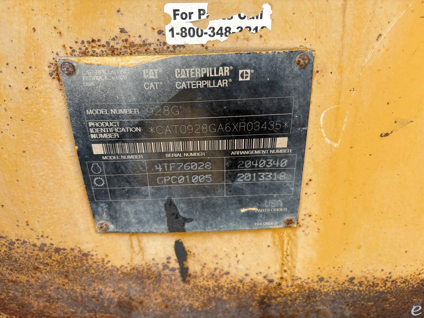 2002 Cat 928G