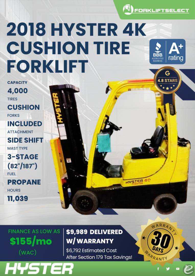 2018 Hyster