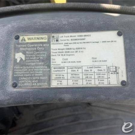 2016 Hyster H360HD