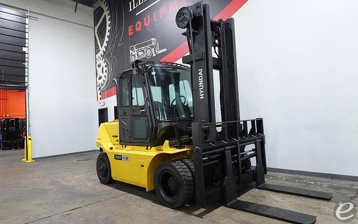 2019 Hyundai 70D-9 Diesel Forklift - 123Forklift
