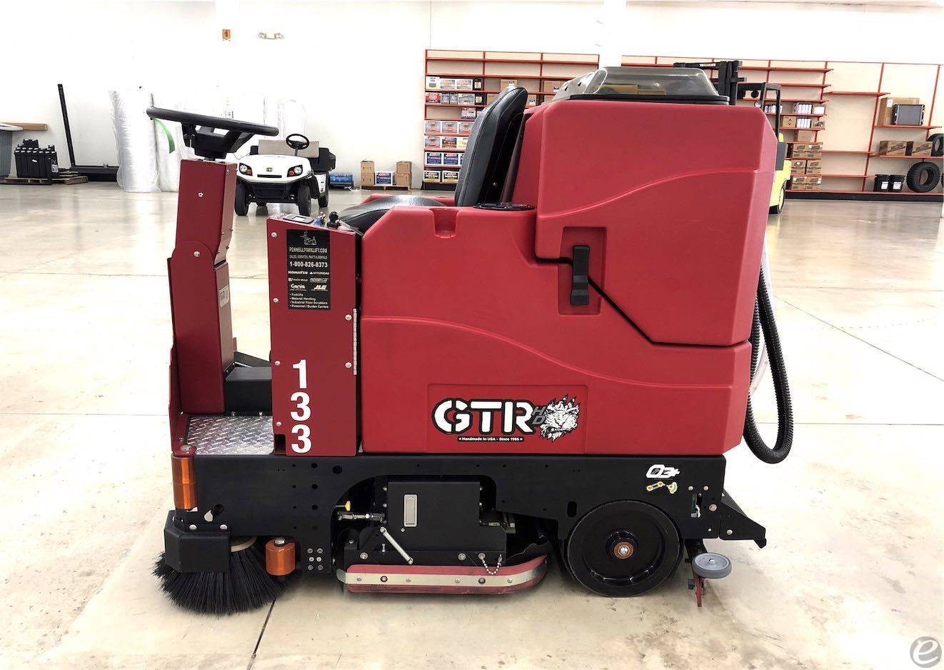 2019 Electric Factory Cat Rider Sweeper/Scrubbers | Eliftruck