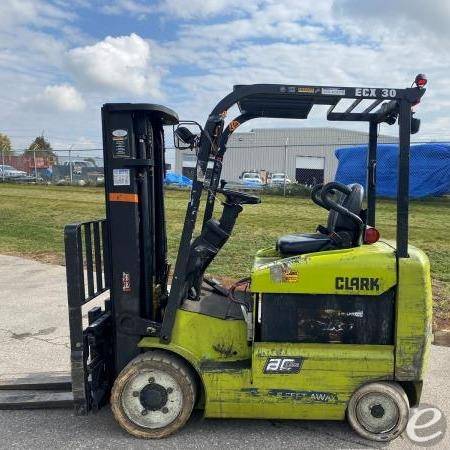 2014 Clark ECX30 Electric Forklift - 123Forklift
