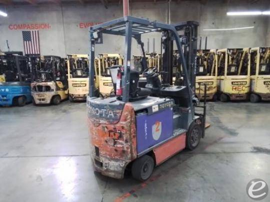 2021 Toyota 8FBCU30 Electric Forklift - 123Forklift
