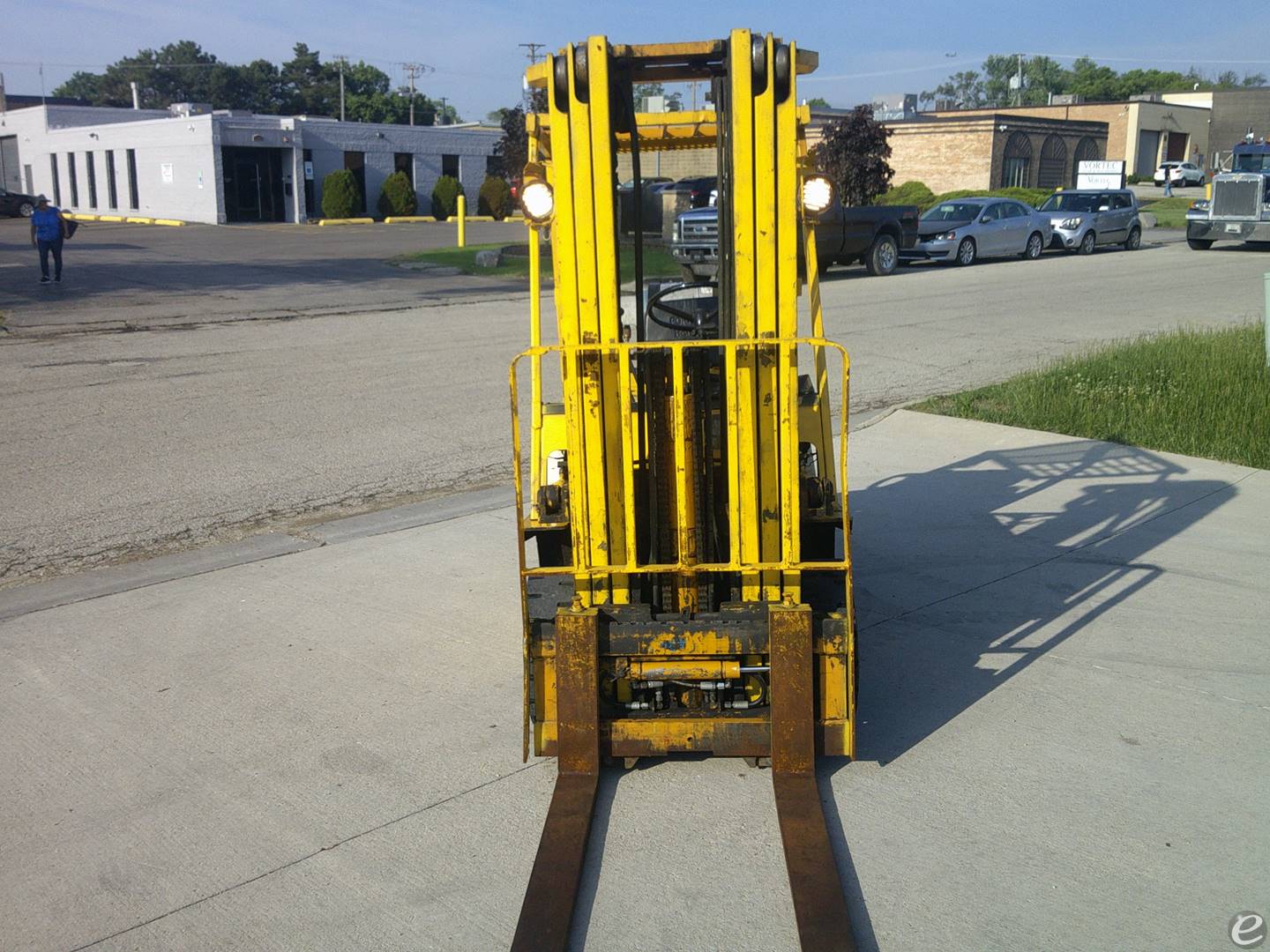 1990 Komatsu FG25S-4 LP Gas Forklift - 123Forklift
