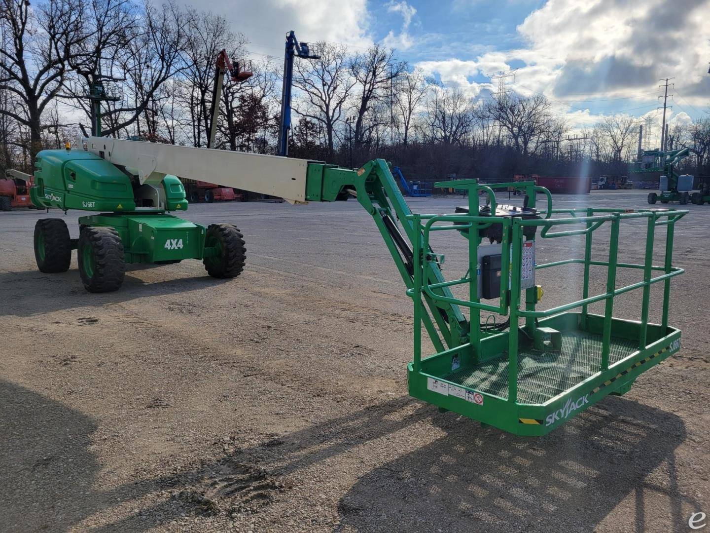 2015 Skyjack SJ66T Diesel Boom Lift - 123Forklift