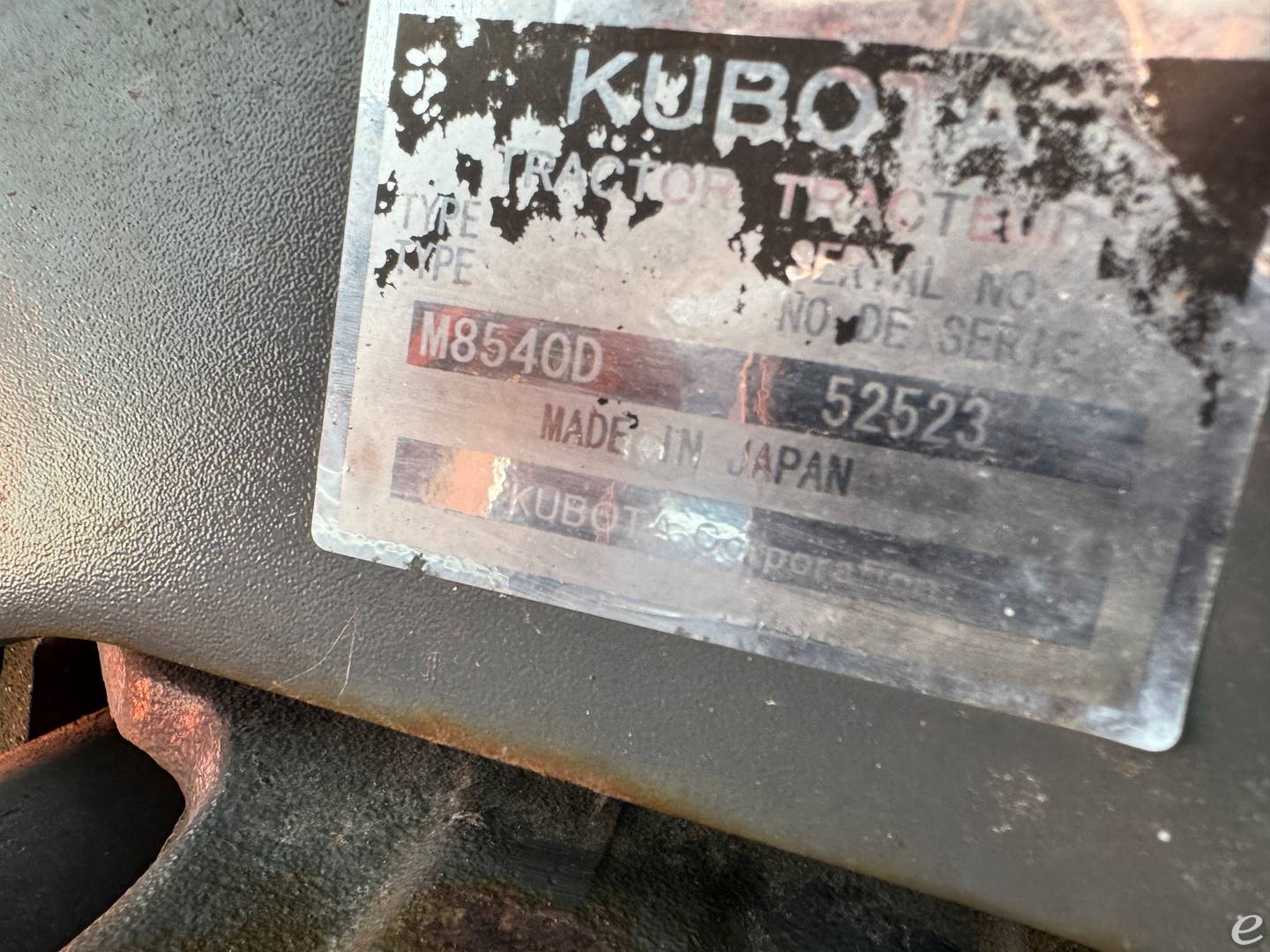 Kubota M8540