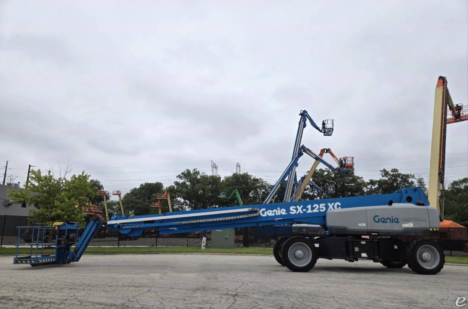 2018 Genie SX125XC Diesel Boom Lift...
