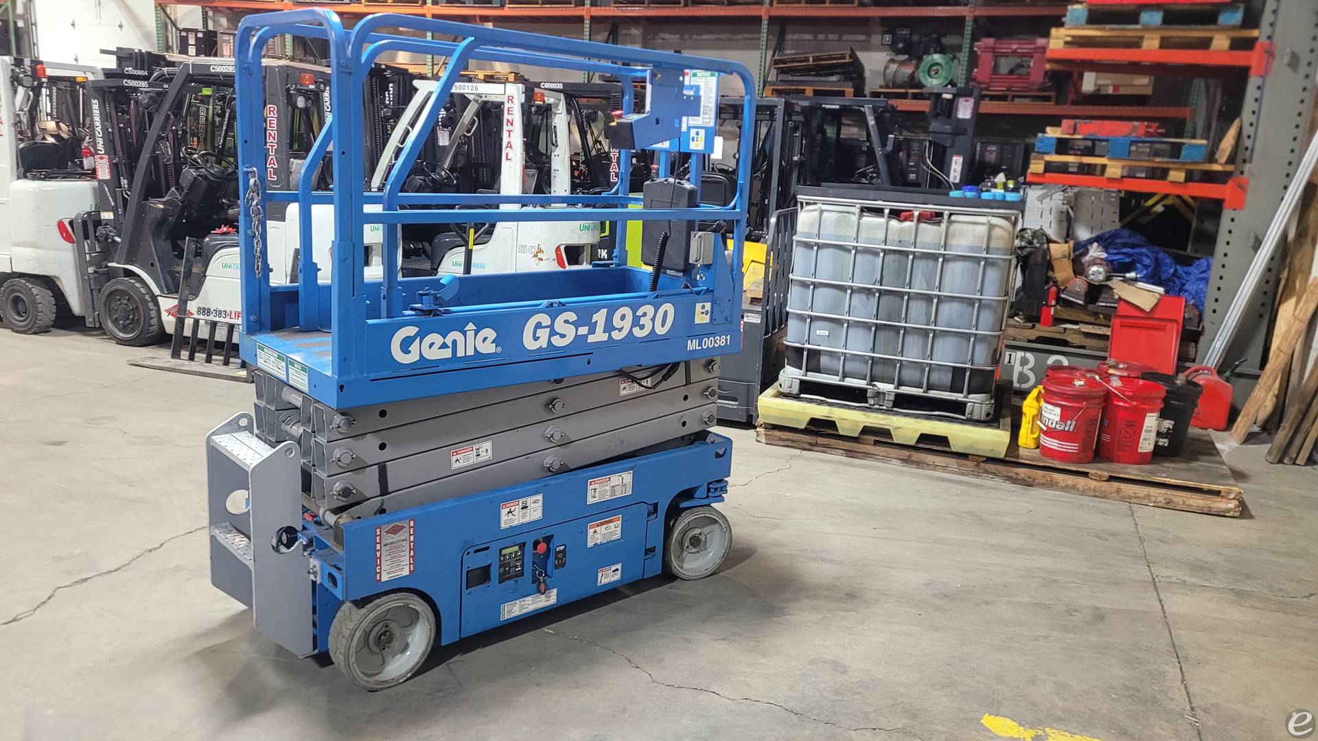 2014 Genie GS-1930 Electric Scissor Lift - 123Forklift