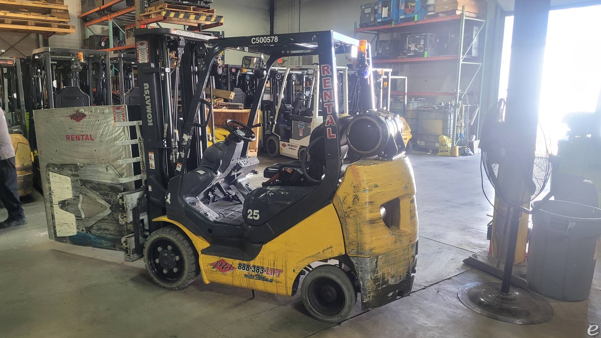 2019 Komatsu FG25ST-16 LP Gas Forklift - 123Forklift