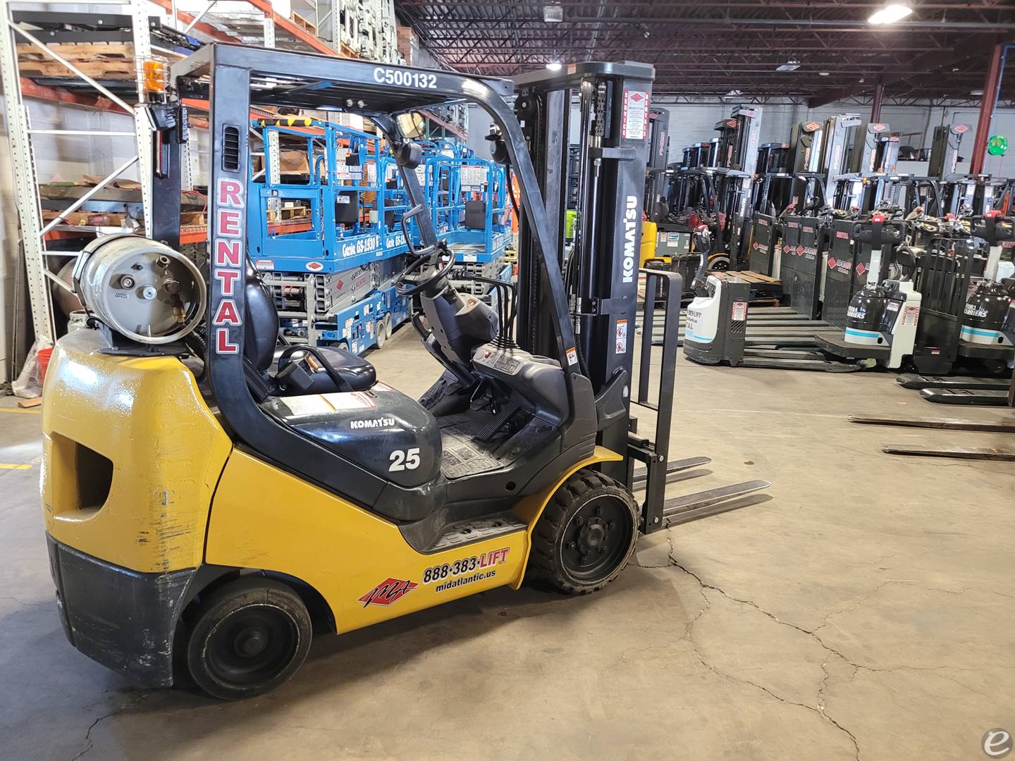 2015 Komatsu FG25ST-16 LP Gas Forklift - 123Forklift