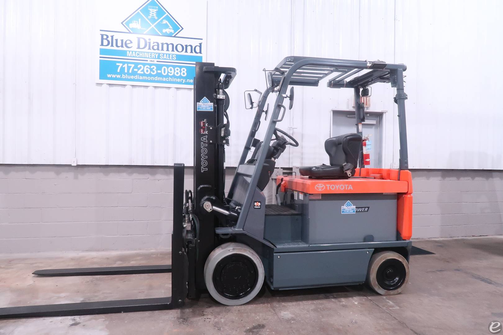 2015 Toyota 7FBCU35 Electric Forklift - 123Forklift