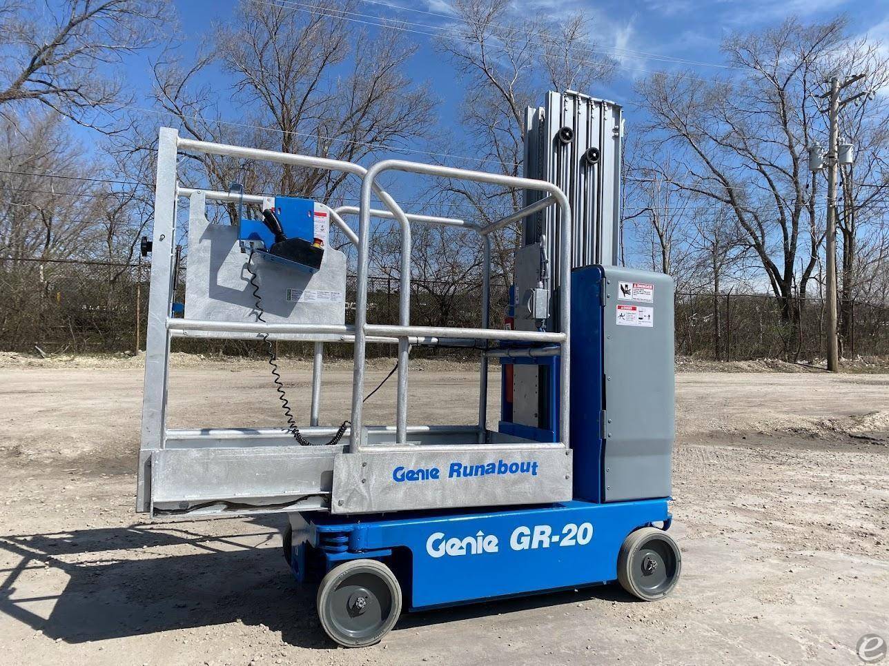 2016 Genie GR20 Unavailable Scissor Lift - 123Forklift