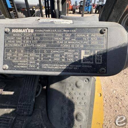 2020 Komatsu FG25T-16