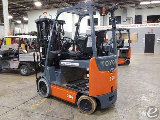 2017 Toyota 8FBCHU25 Electric Forklift - 123Forklift