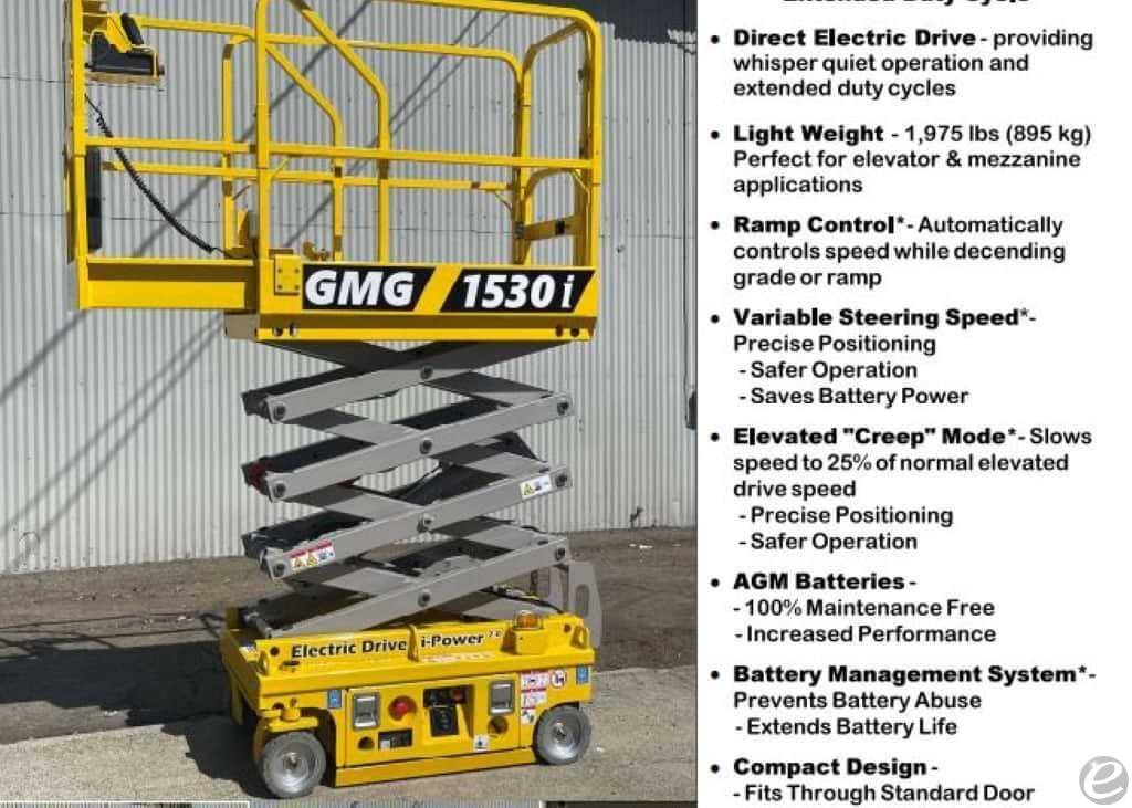 2025 Info Unavailable 1230i Electric Scissor Lift - 123Forklift