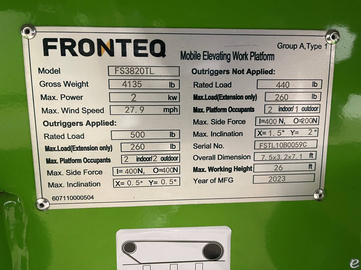 2024 Fronteq Frontier FS3820TL