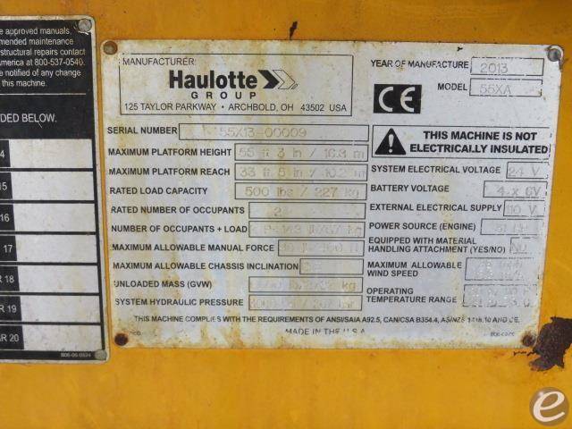 2013 Haulotte Group 55XA