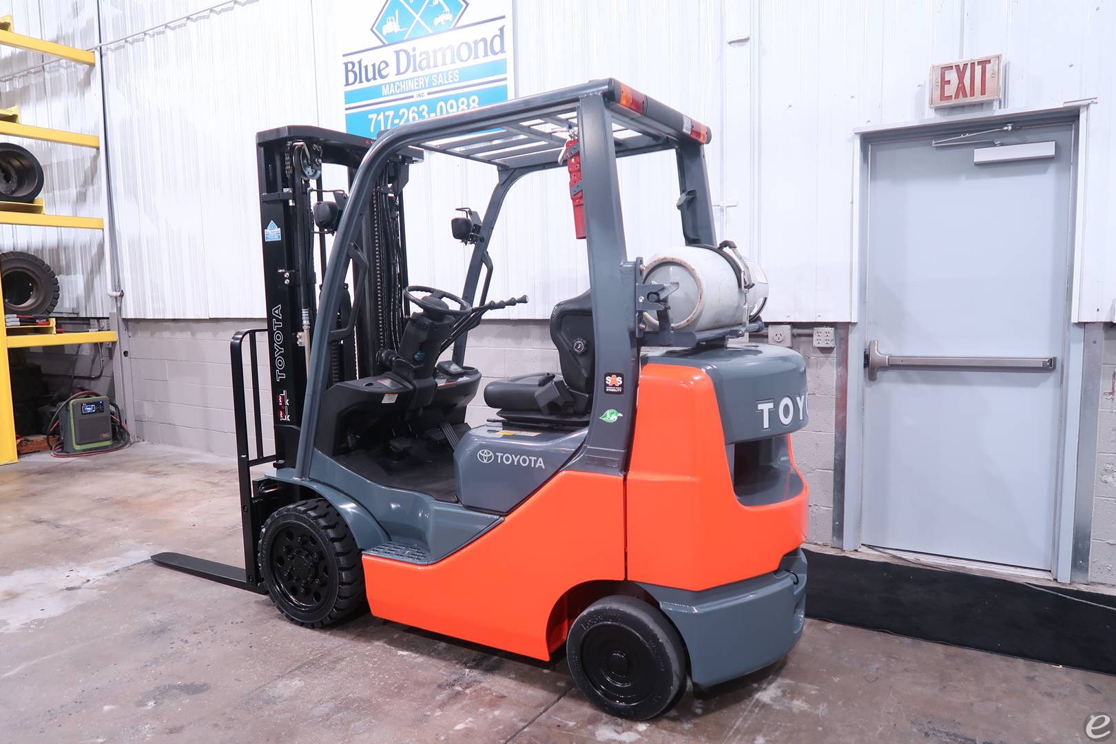 2018 Toyota 8FGCU25 LP Gas Forklift - 123Forklift