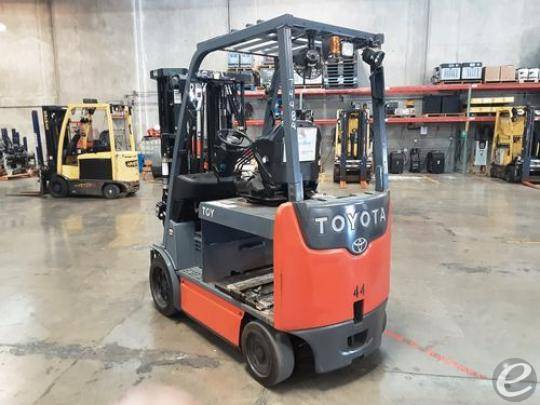 2017 Toyota 8FBCHU25 Electric Forklift - 123Forklift