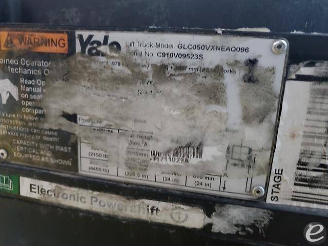 2018 Yale GC050VX LP Gas Forklift - 123Forklift