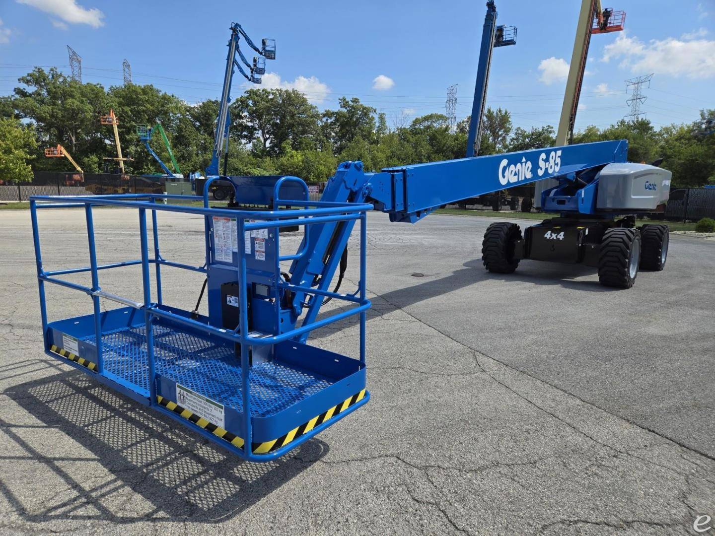 2015 Genie S85 Diesel Boom Lift - 123Forklift