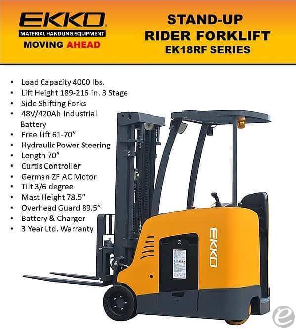 2024 Info Unavailable EK18RFL Electric Forklift - 123Forklift