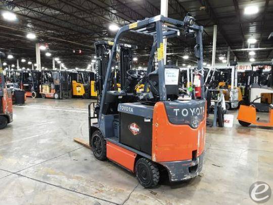 2020 Toyota 8FBCU25 Electric Forklift - 123Forklift