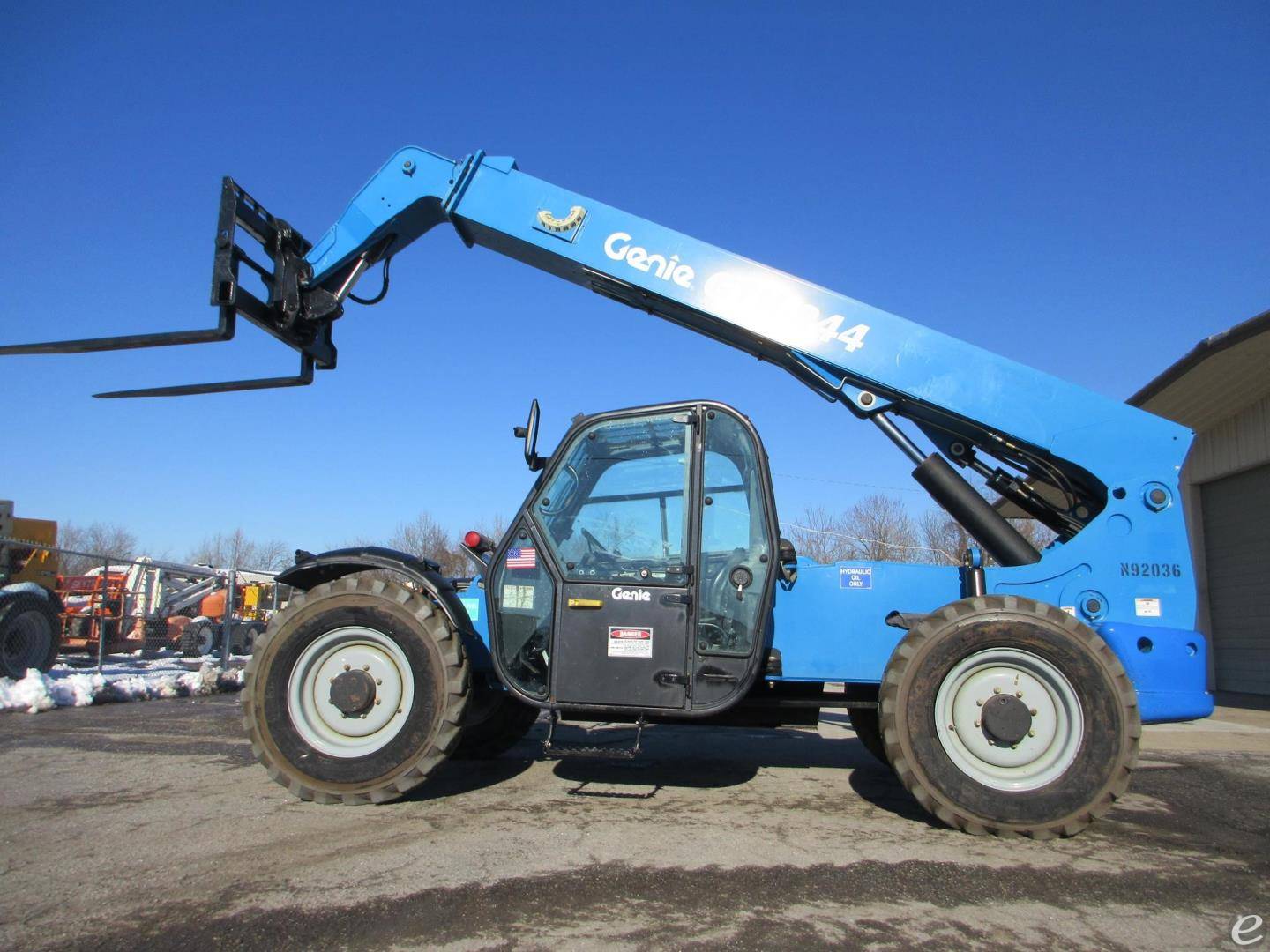 2015 Genie GTH844 Diesel Telehandle...