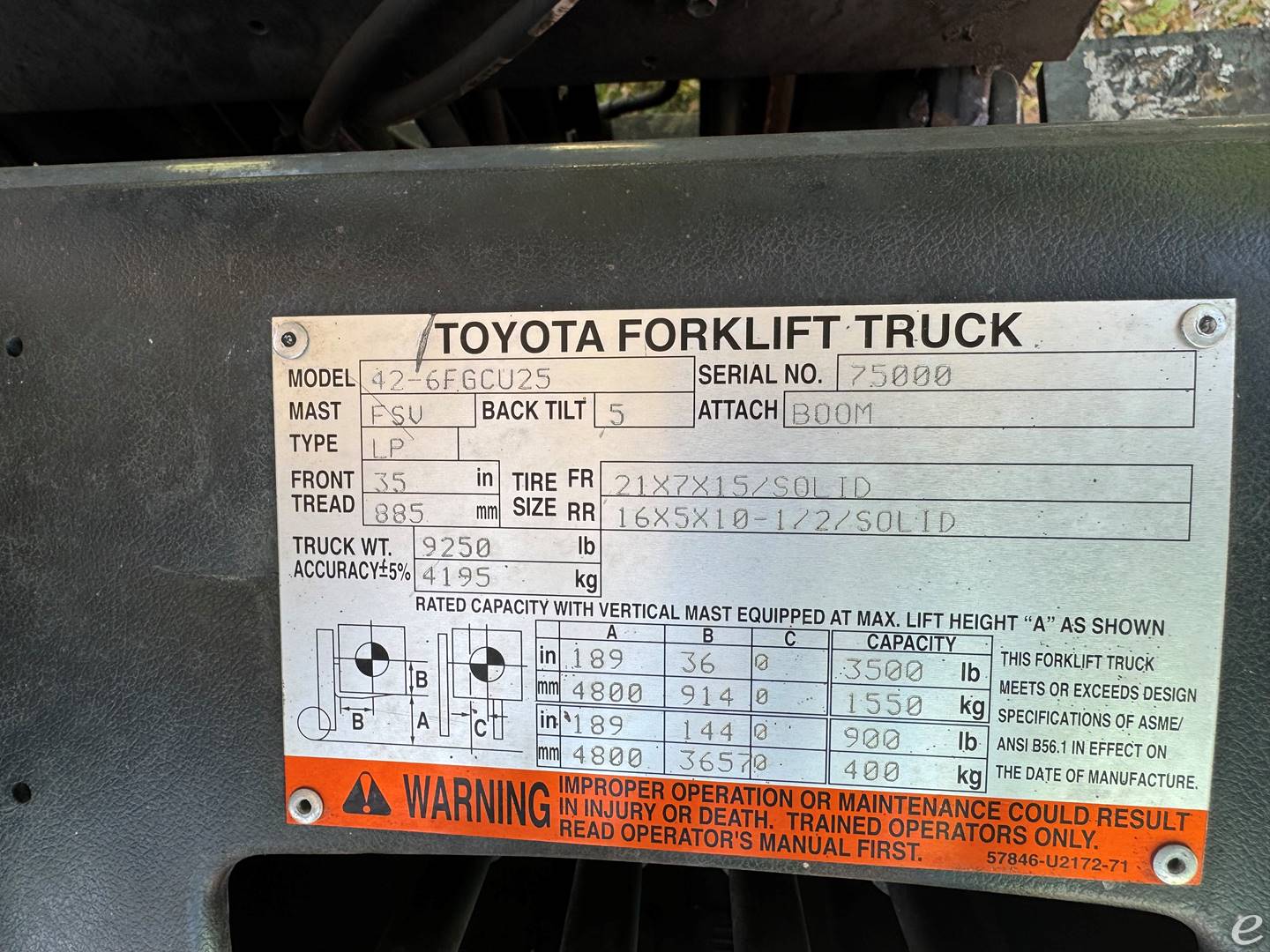 1998 Toyota 42-6FCU 25
