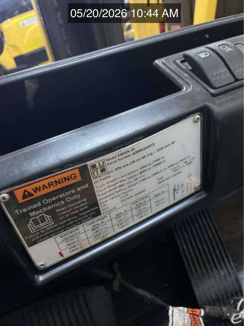 2018 Hyster E50XN