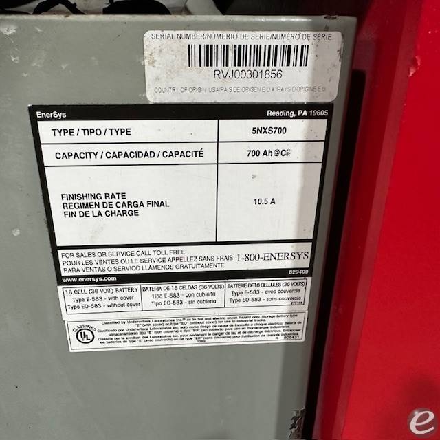 2022 Raymond 425-C40TT