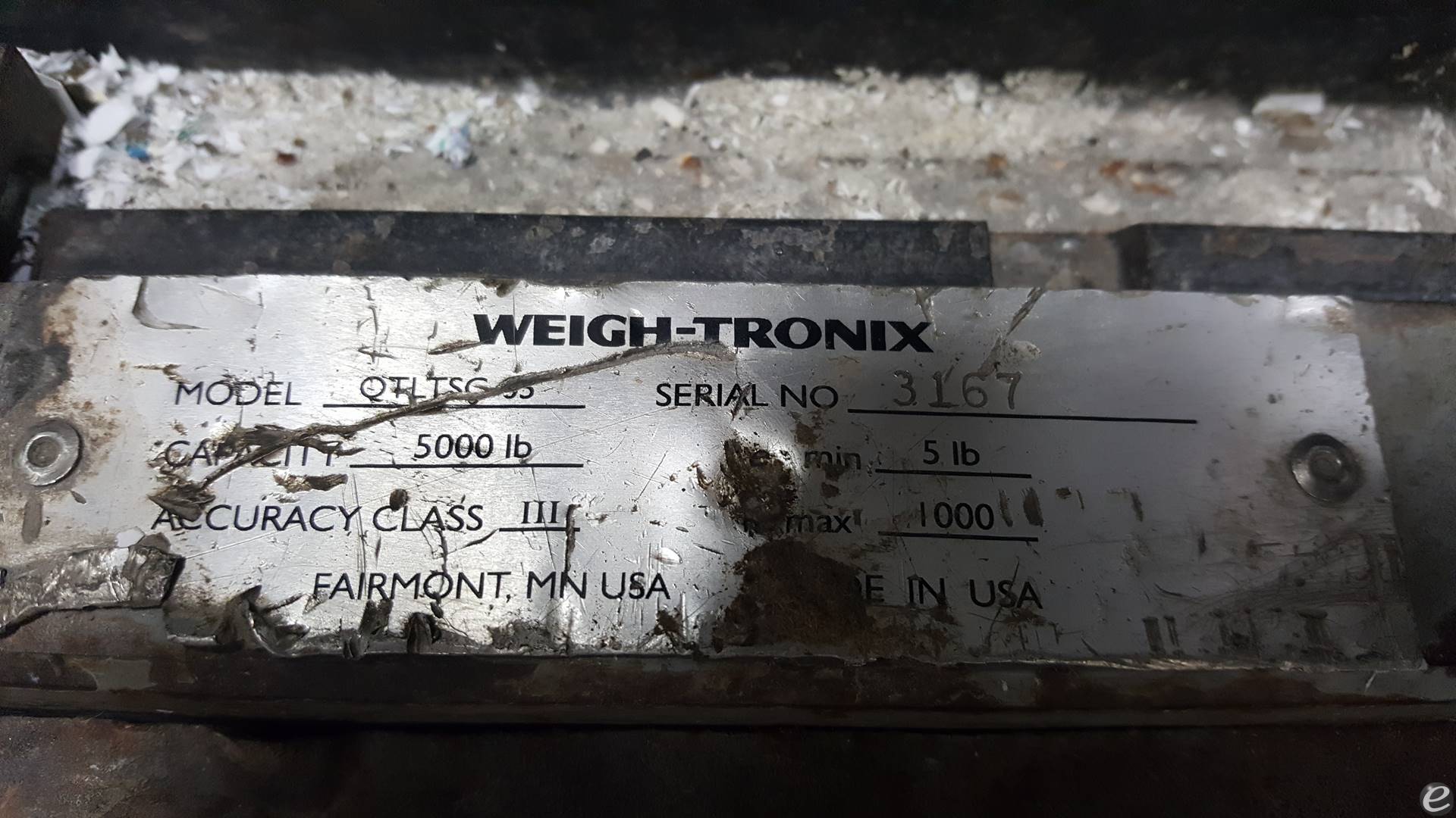 2010 Avery Weigh-Tronix QTLTSC-05