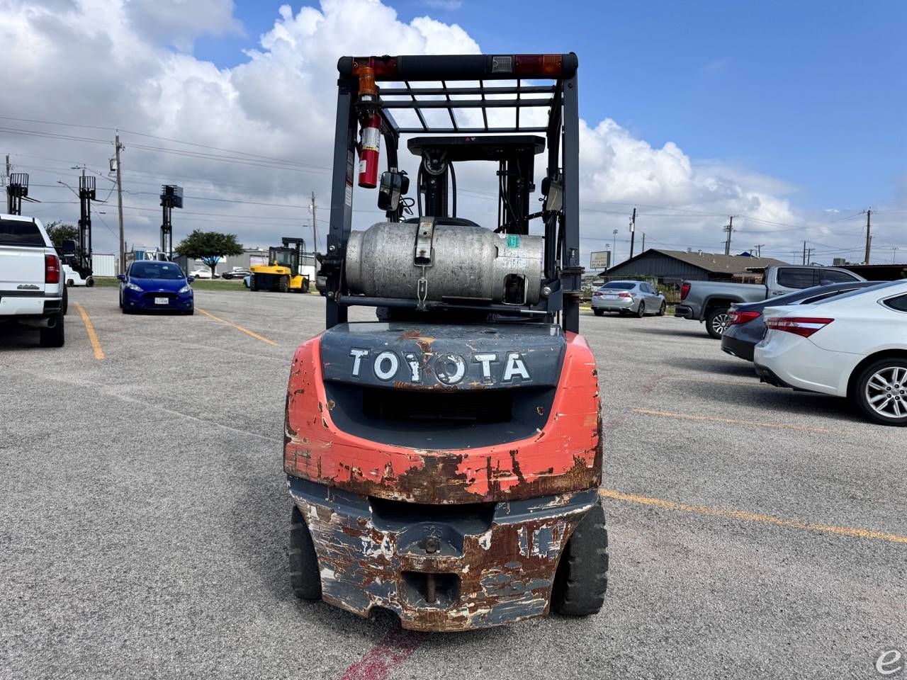 2016 Toyota 8FGU25 LP Gas Forklift - 123Forklift